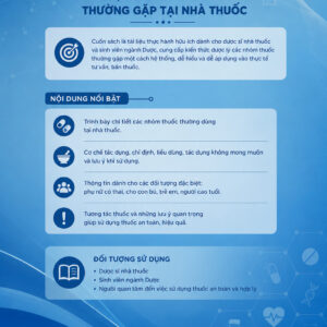 Ebook Dược lý các nhóm thuốc thường gặp tại nhà thuốc - Tập 2 - Ảnh 8